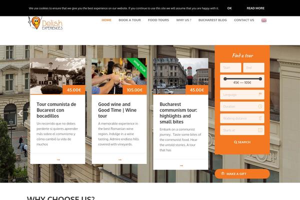 Adventure-tours theme site design template sample