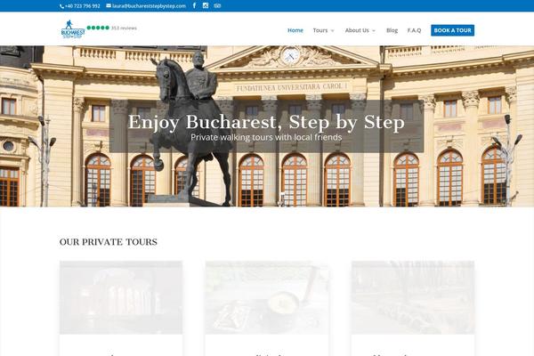 buchareststepbystep.com site used Divi-2.0-child