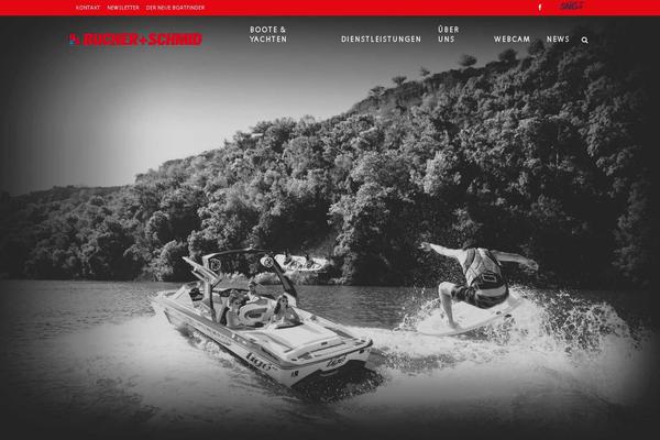 Site using Parallax Scroll plugin