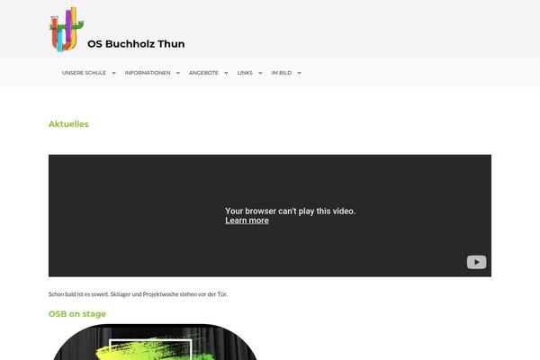 buchholz.ch site used Studentwp