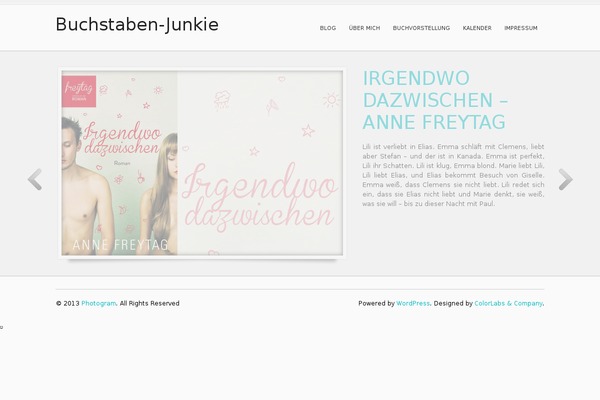 buchstaben-junkie.de site used Photogram