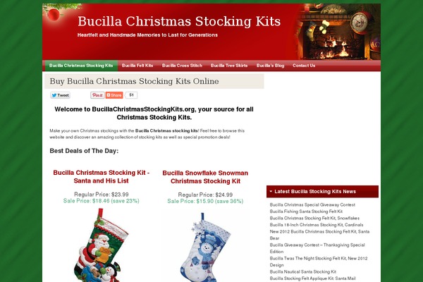 bucillachristmasstockingkits.org site used Flexsqueezelite