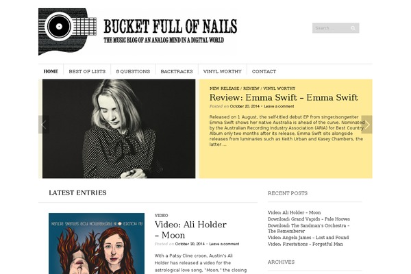 HappenStance theme site design template sample