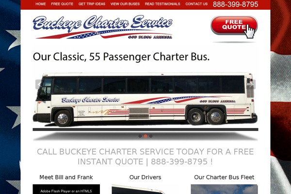 buckeyecharterservice.com site used Small-business-pro
