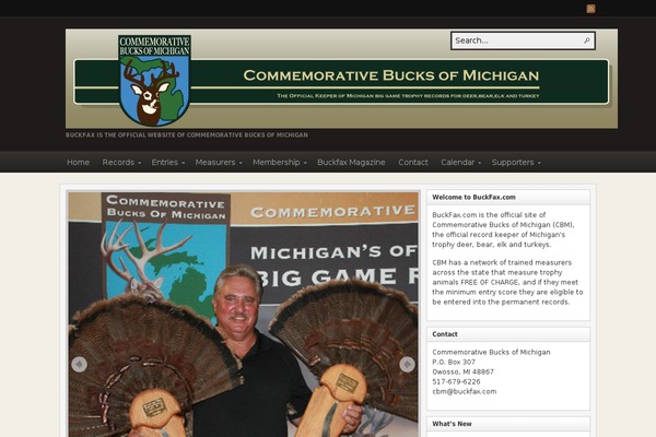 buckfax.com site used Arras-theme-1.5