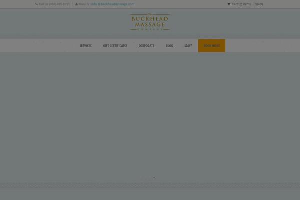 Dream Spa theme site design template sample
