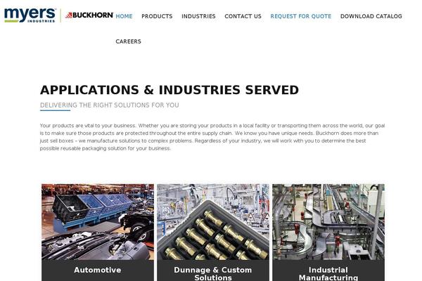 buckhorninc.com site used Zidex