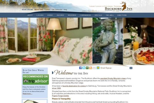buckhorn theme websites examples