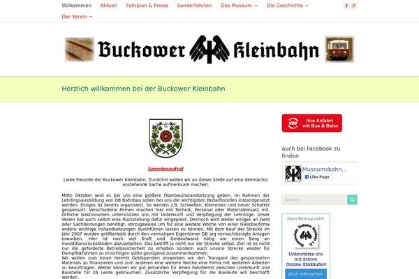 buckower-kleinbahn.de site used Restimpo-premium