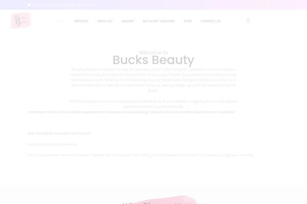 Paradise theme site design template sample