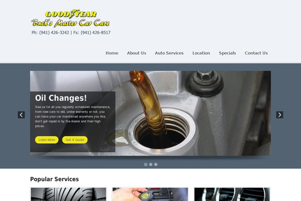 Simplicity theme site design template sample