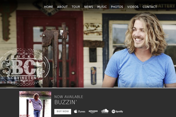 buckycovington.com site used Cadence