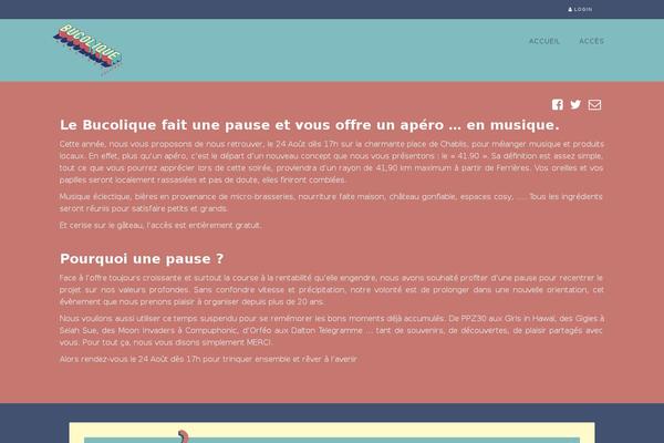 OneEngine theme site design template sample