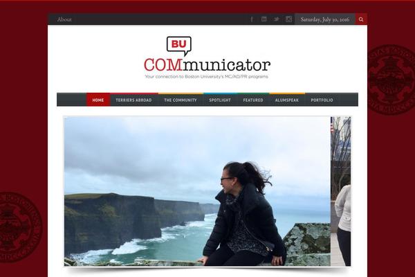 BulletPress theme site design template sample