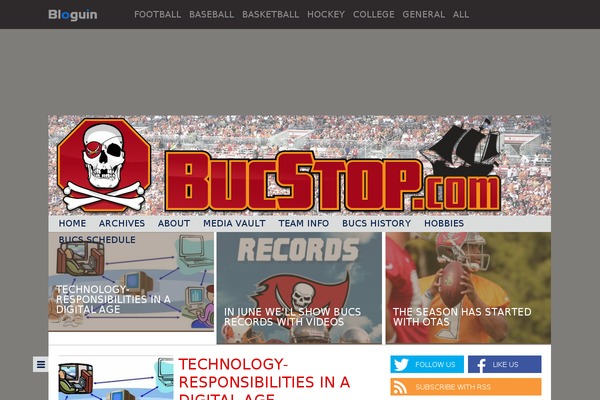 Blogum theme site design template sample