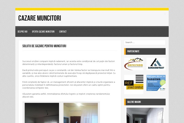 Myst theme site design template sample