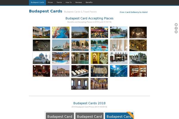 JustLanded theme site design template sample