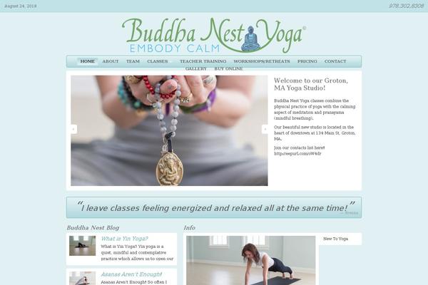 Organic_health_blue theme site design template sample