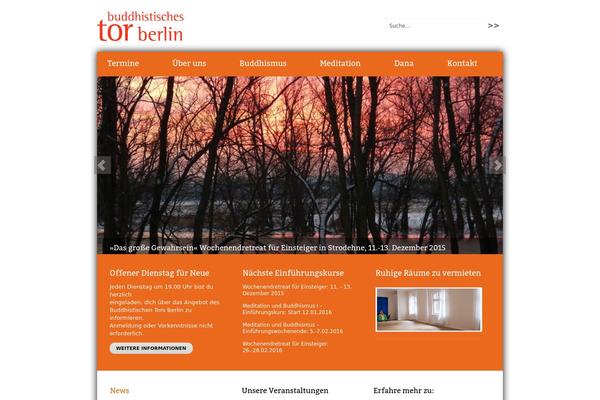Born theme site design template sample