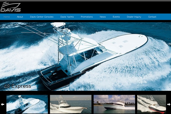 Davis theme site design template sample