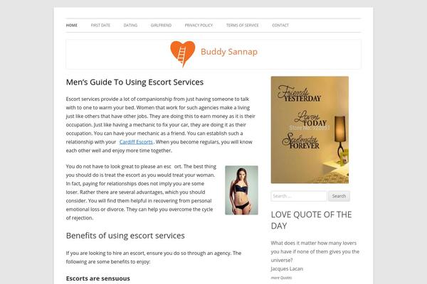 buddysannap.com site used Tiny Framework