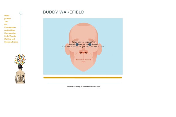Buddy theme site design template sample