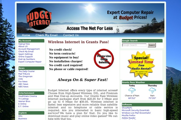 Site using Ad King Pro plugin