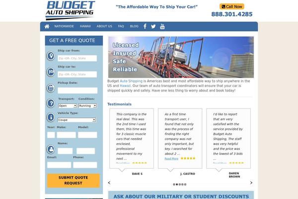 Canvas theme site design template sample