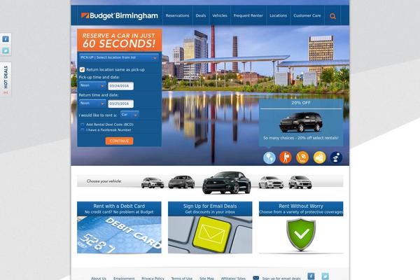 budgetbhm.com site used Brac