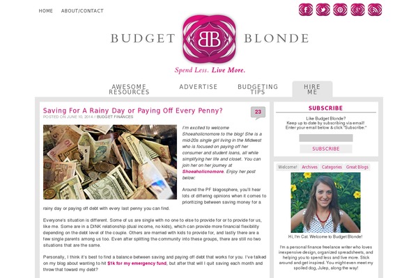 Cat theme site design template sample