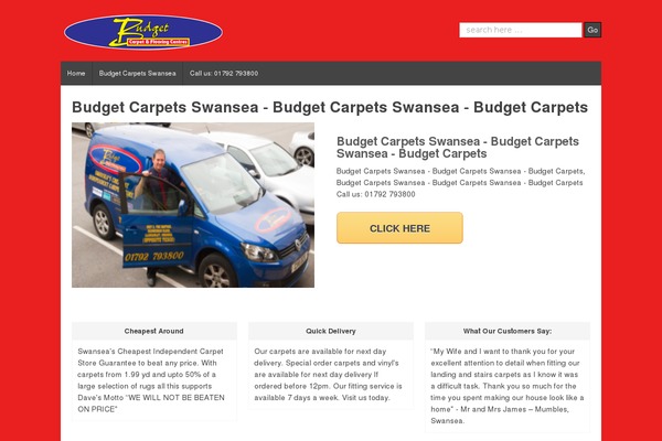 budgetcarpetsswansea.co.uk site used Flooring