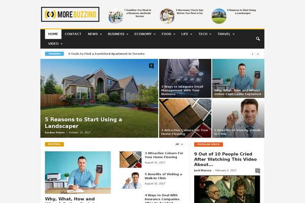 Ever theme site design template sample
