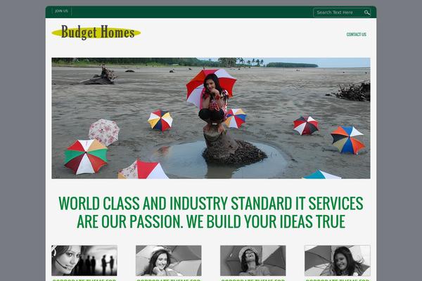 D5 CORPORATE LITE theme site design template sample