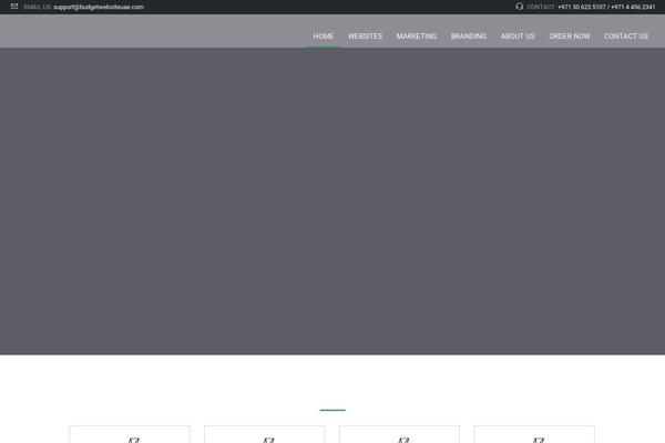 Sparks theme site design template sample
