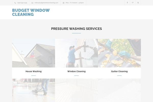 Renovate theme site design template sample