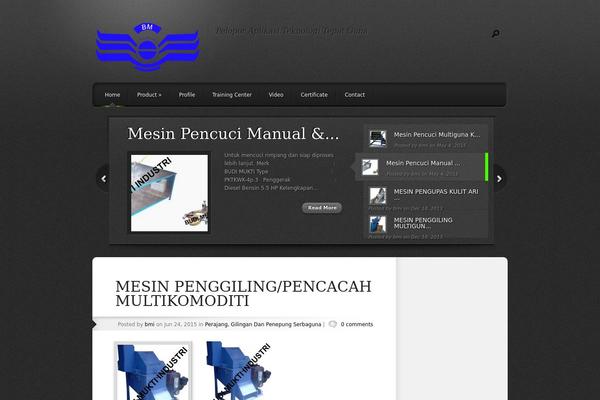 Polished theme site design template sample