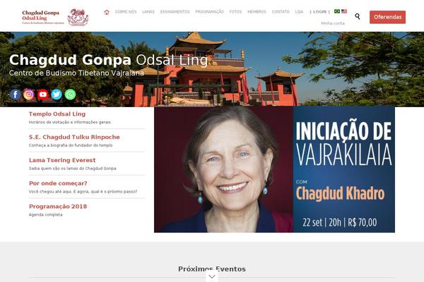 Church-event-child theme site design template sample