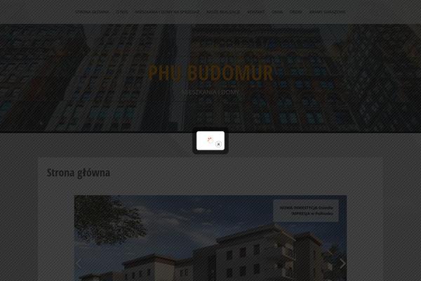 Alizee theme site design template sample