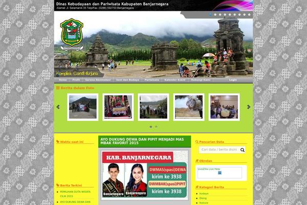 Site using Easy Social plugin