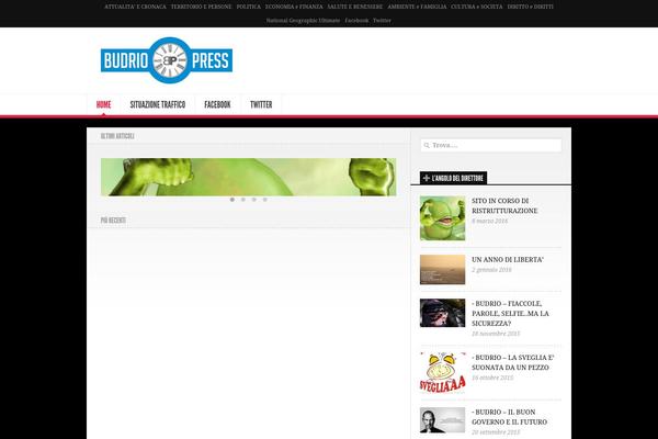 Newsroom14 theme site design template sample