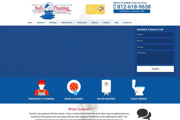 FoundationPress theme site design template sample