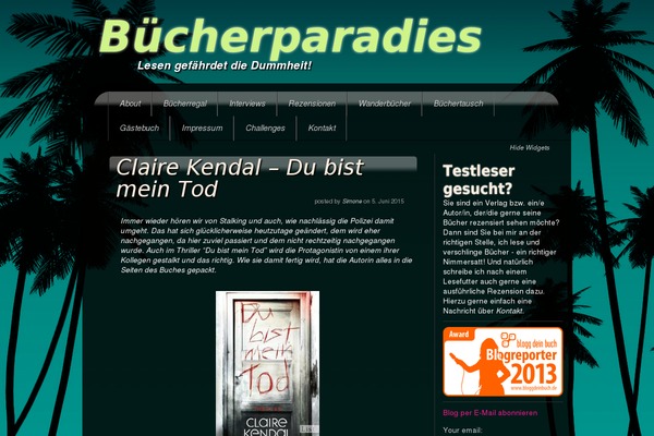 buecherparadies.eu site used Dusk Till Dawn