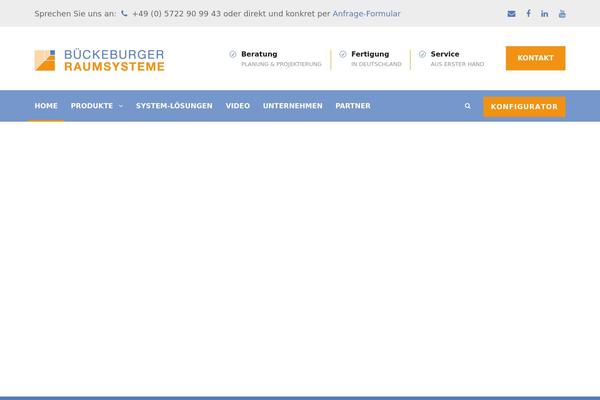 Realfactory-child theme site design template sample