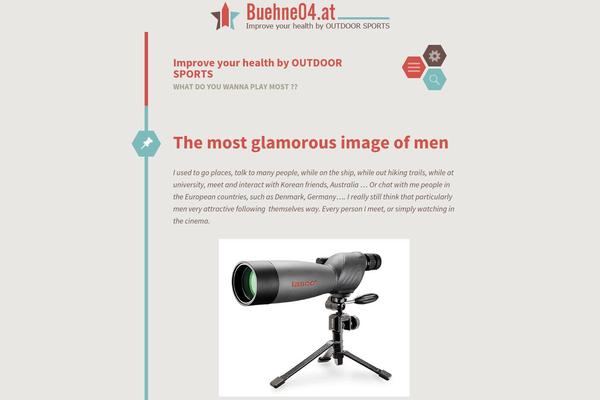 Hexa theme site design template sample