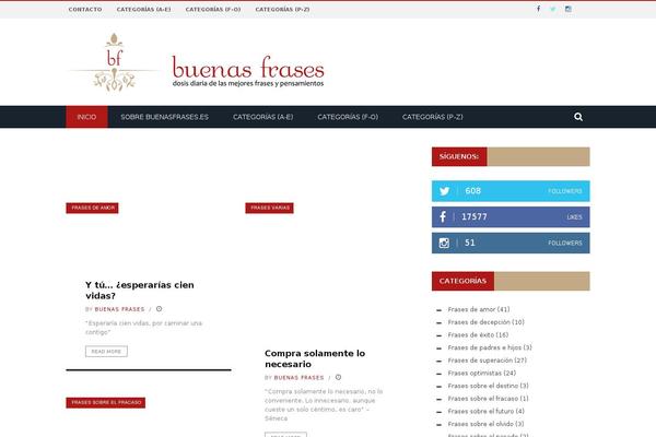 Gloria theme site design template sample