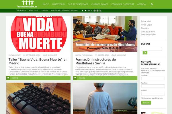 Site using Knews Multilingual Newsletters plugin