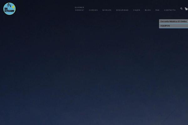 Site using CodeFlavors floating menu plugin