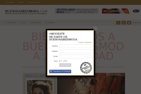 Cartel theme site design template sample