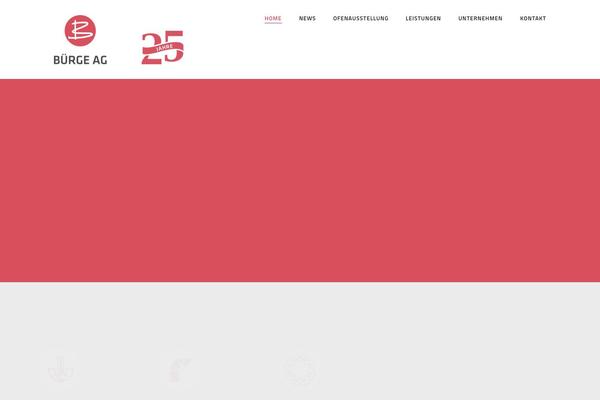 The-core-child theme site design template sample
