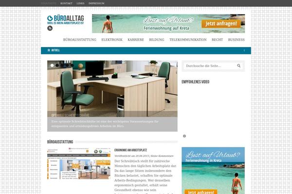 Backstreet theme site design template sample